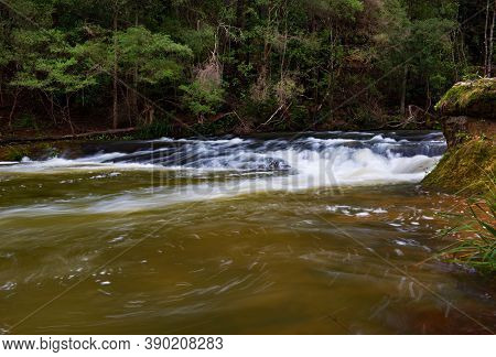Rapids On The Kangaroo River At Belmore Falls, Nsw, Australia