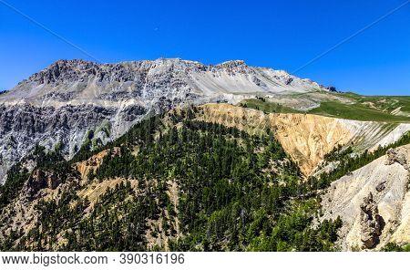 Gueyta Crest (crete De Gueyta) Located In Claree Valley (vallee De La Claree) Near Nevache In Hautes