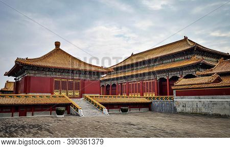 Zhejiang, China - January 21 2020 : Hengdian World Studios  The World's Largest Film & Tv Shooting B