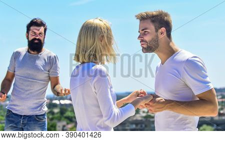 Love Triangle. Partners Relations. Difficult Relationships. Romantic Relations. Relations Problem. M
