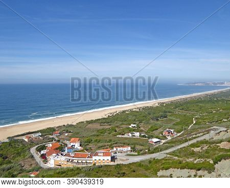 Salgado Beach And Atlantic Coast Of Portugal