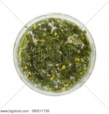 Sea Kale.sea Kale Vitamin Salad.background Seaweed Is The Top View.