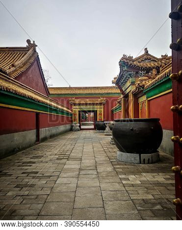 Zhejiang, China - January 21 2020 : Hengdian World Studios  The World's Largest Film & Tv Shooting B