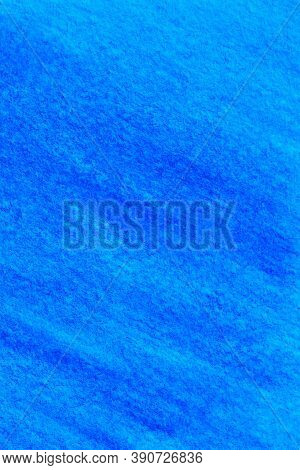 The Background Color Is Blue With Watercolor Pencils.live Watercolor Painting, Picturesque Textured 