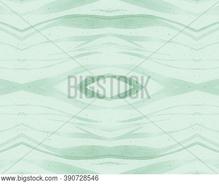 Green Seamless Zebra Pattern. Fashion Africa Background. Zoo Jungle Skin. Camouflage Lines Repeat. A