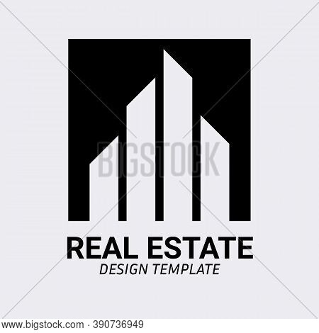 Real Estate Logo Creative Design Template Vector