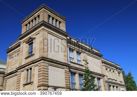 Krefeld City In Germany. Art Museum (kunstmuseen Krefeld).