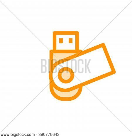 Flash Disk Icon Design Template