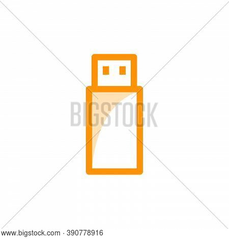 Flash Disk Icon Design Template