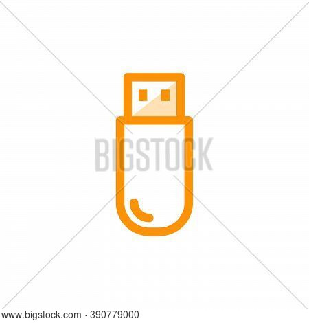 Flash Disk Icon Design Template