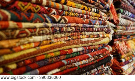 Beautiful Carpets In The Eastern Old Town Shop