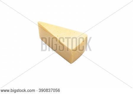 Shooting In The Studio. A Branch Of Ripe Yellow Bananas In A Peel. On White Background. Close-up