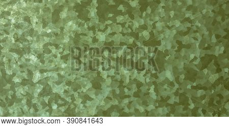 Khaki Texture Background. Watercolour Camouflage Uniform. Green Combat Fabric. Abstract Geometric Sh
