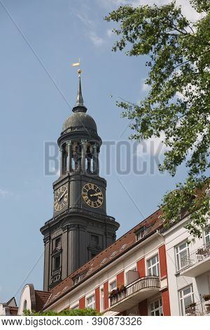 St. Michael's Church In Hamburg, Germany, (german: Hauptkirche Sankt Michaelis, Colloquially Called
