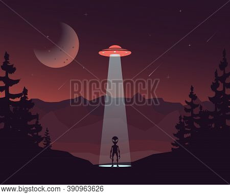 Aliens From Ufo Ready To Destroy Human Kind.