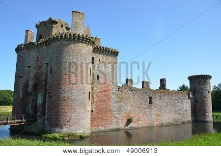 Caerlaverock Castle Moat