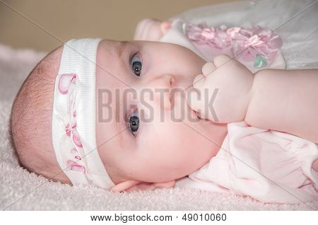 Pink baby