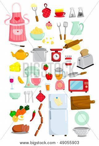 Kitchen Vector Set