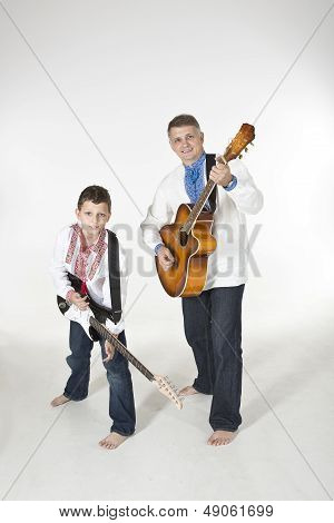 Father and son duet