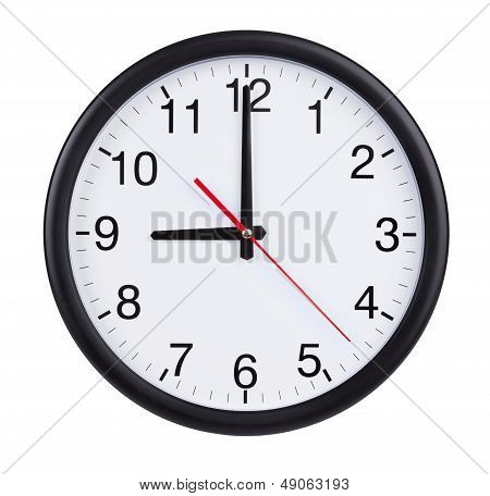 9 時間 A 時計文字盤