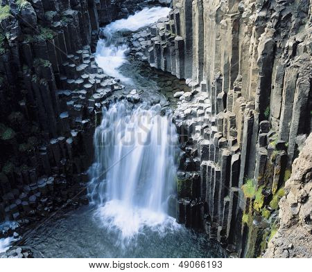 Cascade waterfall forhøjet Se