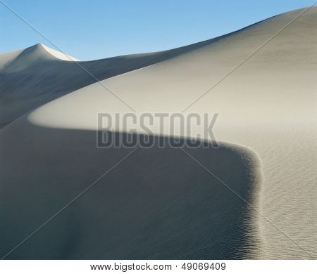 Buet højderyg af sand dune