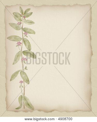 Carta strappata fiore sfondo 2