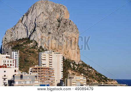 Calpe And The Penon De Ifach