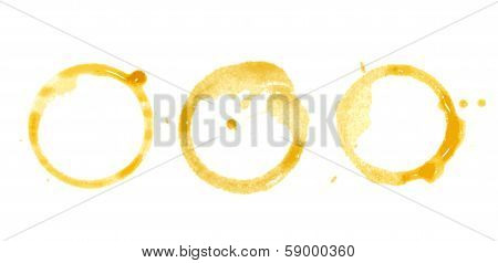 Coffee Stain on paper background