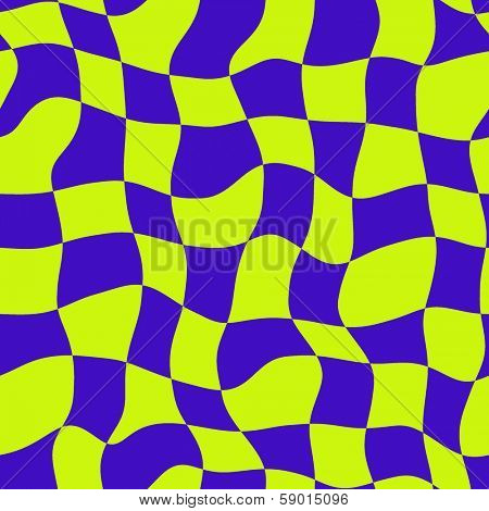 Seamless two color vivid pattern background