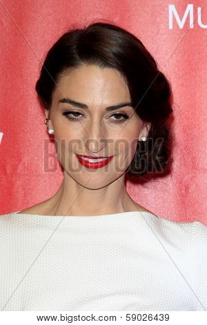 LOS ANGELES - JAN 24:  Sara Bareilles at the 2014 MusiCares Person of the Year Gala in honor of Carole King at Los Angeles Convention Center on January 24, 2014 in Los Angeles, CA