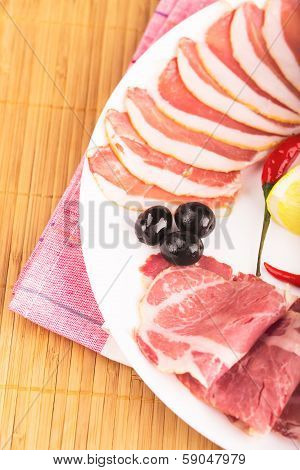 Sliced meat