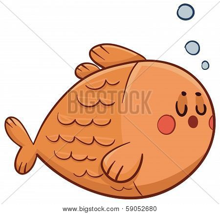 Cute Fish Swimming