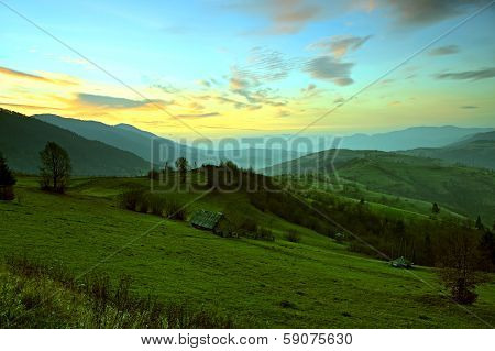 Hoskhod Sun In The Mountains