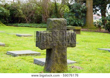 German Cemetery Friedhof In Flanders World War One Belgium
