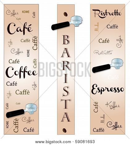 Banner accessory barista
