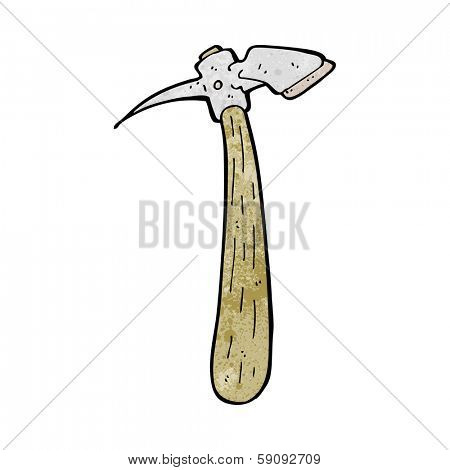 cartoon pick axe