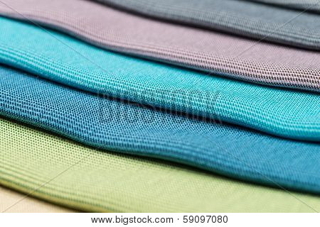 Multi Color Fabric Texture Samples