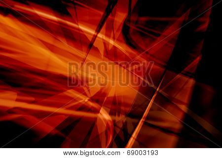 Red Futuristic Abstract  Background