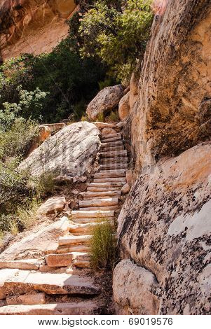 Stone staircase