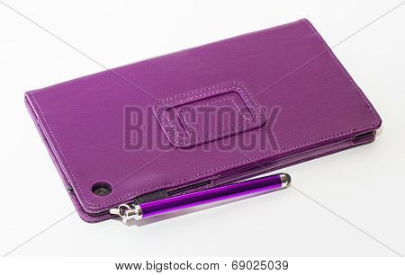 Tablen In Purple Cover