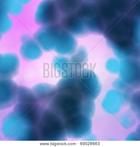 Bacteria cells close up medical background