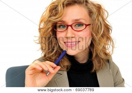 Businesswoman Planning