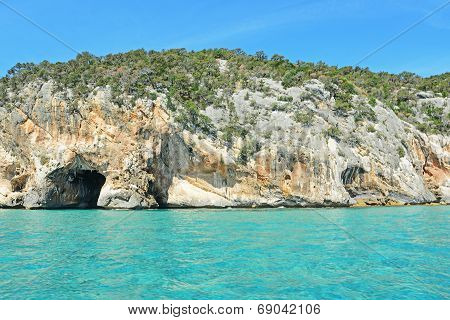 caves and sea