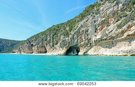 caves and sea