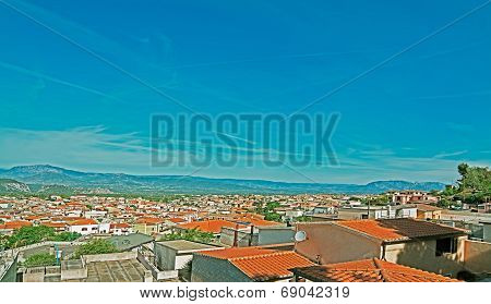 Dorgali Under A Blue Sky