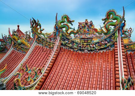 Bishan Temple in Taipei - Taiwan.
