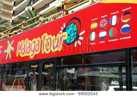 Malaga tour bus.