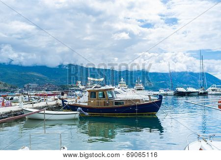 The Harbor Of Budva