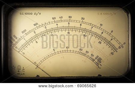 Vintage Analog Electric Meter